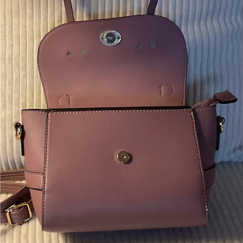 Elegant Mauve Women's Satchel - Picture 5 of 8